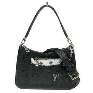 Louis Vuitton Marelle Bag Epi Leather Black White